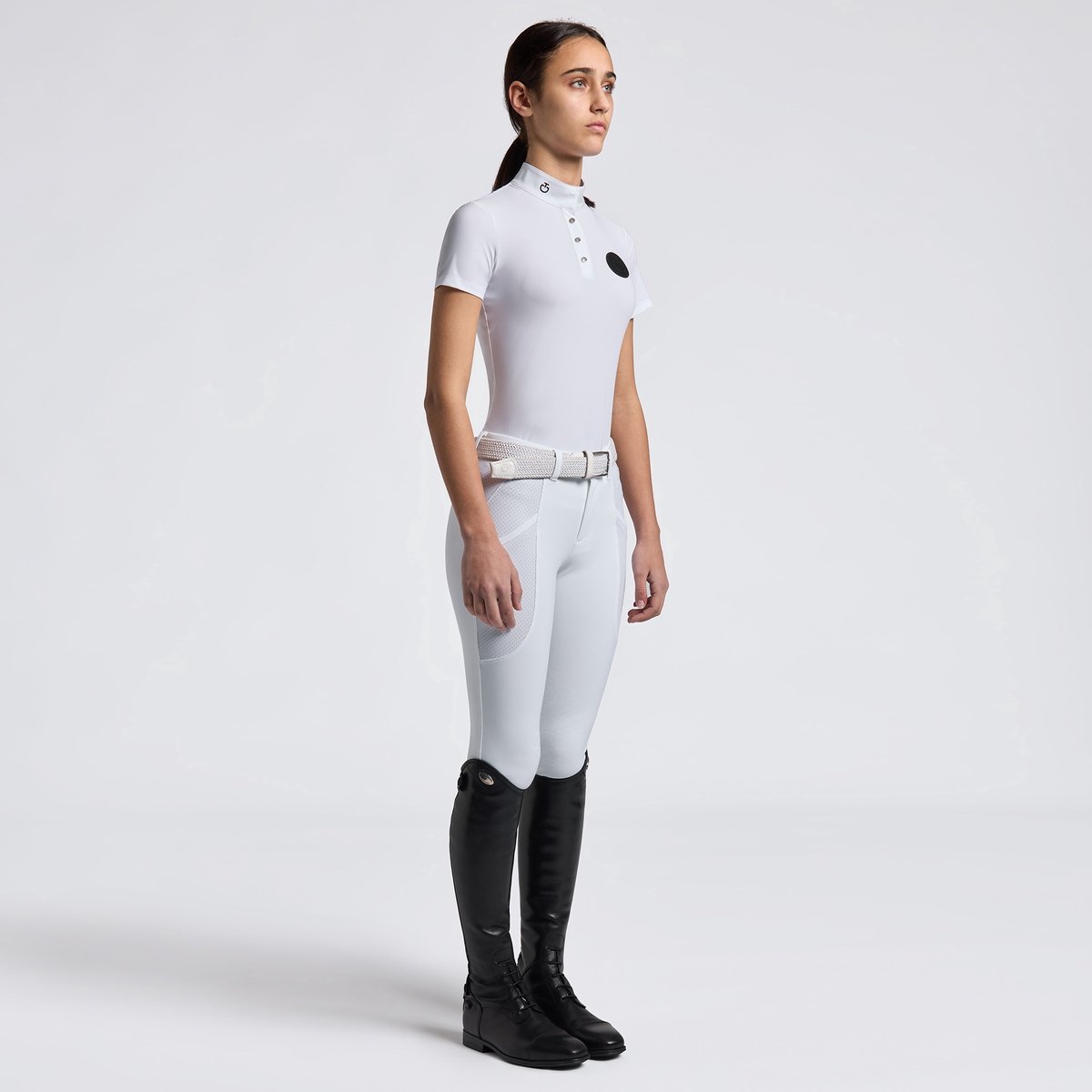 Cavalleria Toscana Jersey Wedstrijd Polo Short Sleeve Girls One size