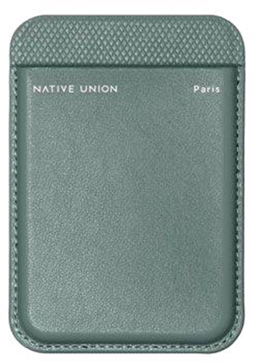 NATIVE UNION, (RE)Classic Magnetische Kaartetui voor MagSafe Groen