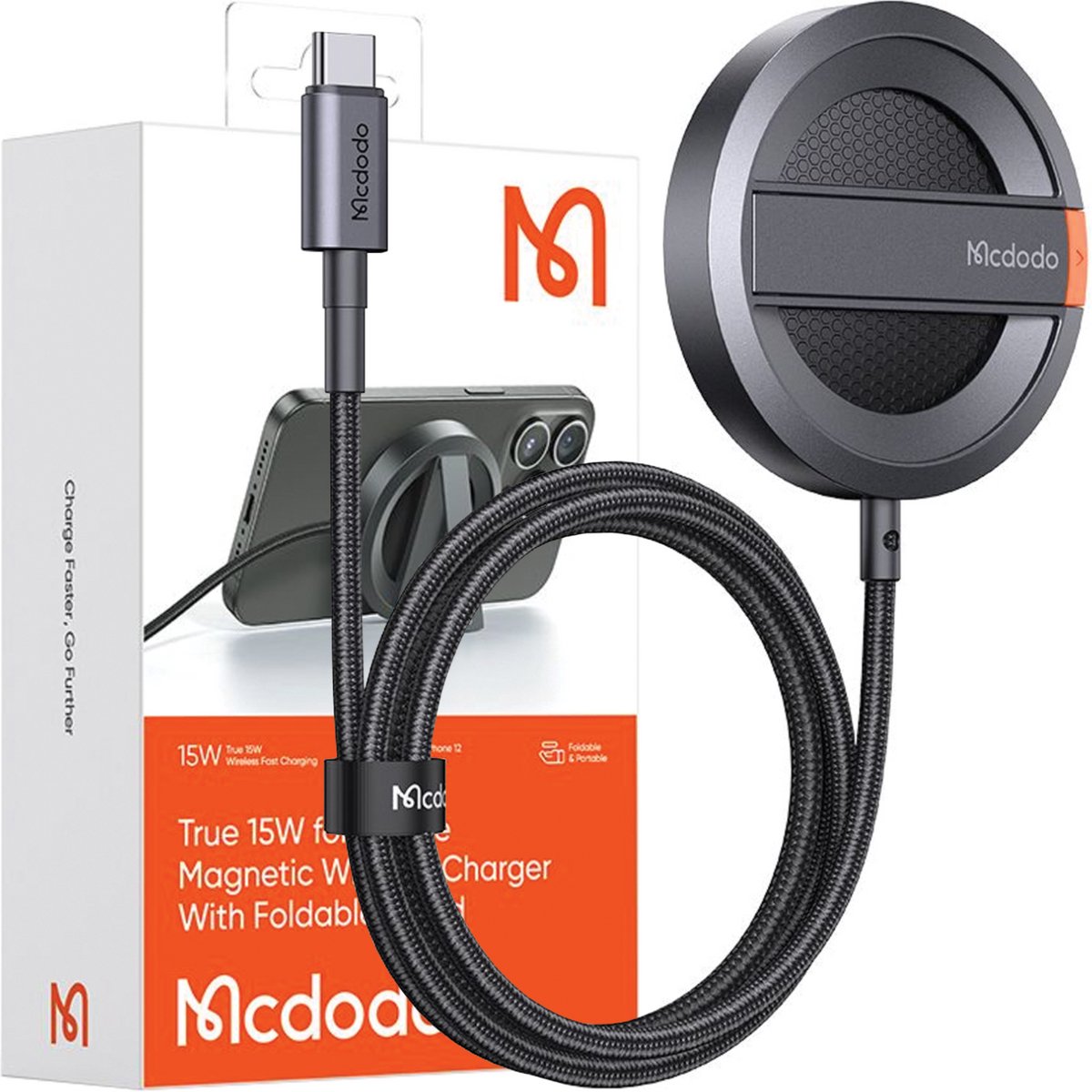 Mcdodo Inductieve Draadloze Oplader Voor Magsafe Iphone 13 14 15 16 15W