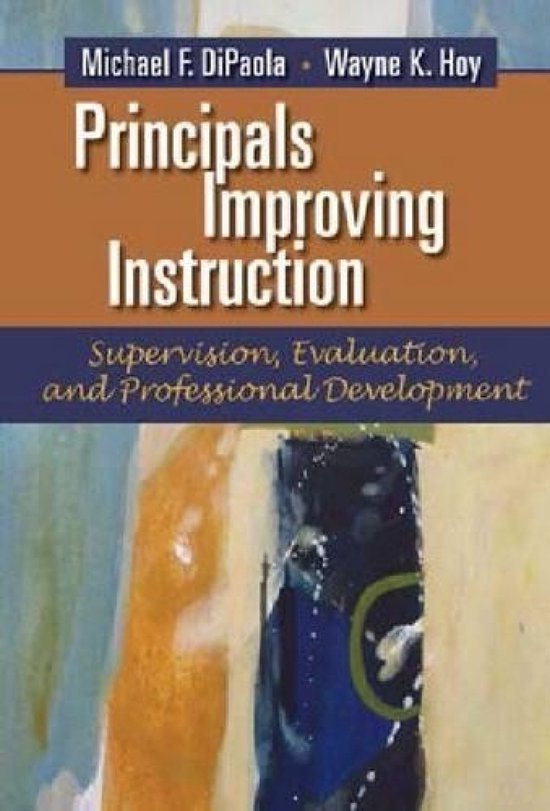 Principals Improving Instruction - cover