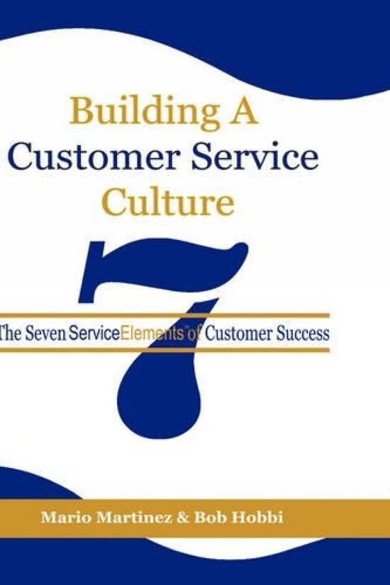 Building a Customer Service Culture - cover