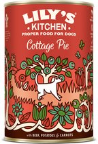 Lily's Kitchen - Hondenvoer - Natvoer - Cottage Pie - 6 x 400g