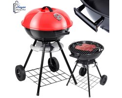 Ronde Houtskool Barbecue met Deksel & Wieltjes – Vergrendelbaar & Draagbaar! bbq grill - barbecues - barbecue accessoires - barbecue houtskool - barbecue hoes Ronde Houtskool Barbecue met Deksel & Wieltjes – Vergrendelbaar & Draagbaar! bbq grill - barbecues - barbecue accessoires - barbecue houtskool - barbecue hoes