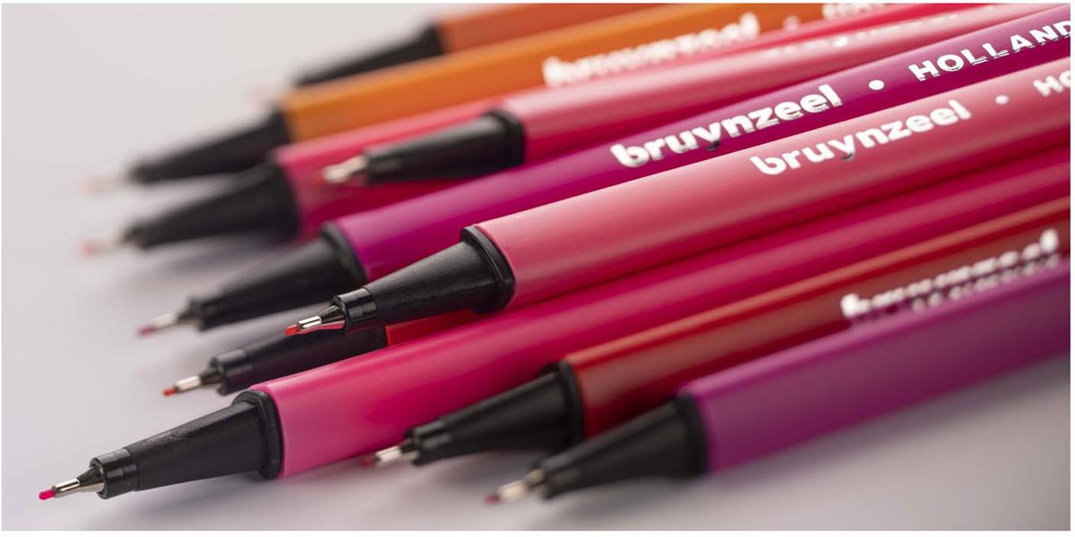 Bruynzeel Fineliner set 36 kleuren — afbeelding 6