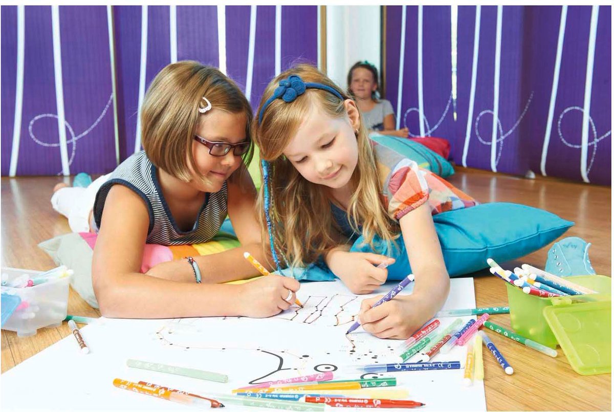 STABILO Trio A-Z - Viltstift - Met Ergonomische Driekantige Gripzone - Etui Met 12 kleuren — afbeelding 15