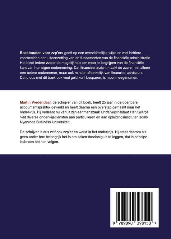 Boekhouden voor ZZP'ers