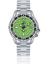 Chris Benz Dames, Heren, Unisexhorloge CB-500A-G-MB automatisch, duikershorloge