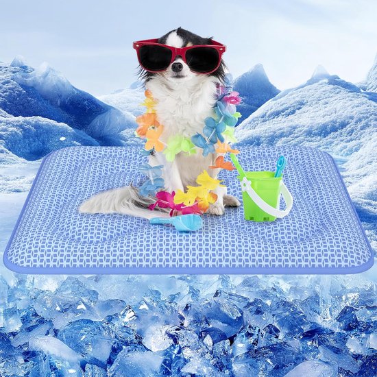 Duurzame Hond Koelmat - Waterdichte Niet-Toxische Gel - Zelfkoelende Kussen Voor Duurzame Hond Koelmat - Waterdichte Niet-Toxische Gel - Zelfkoelende Kussen Voor