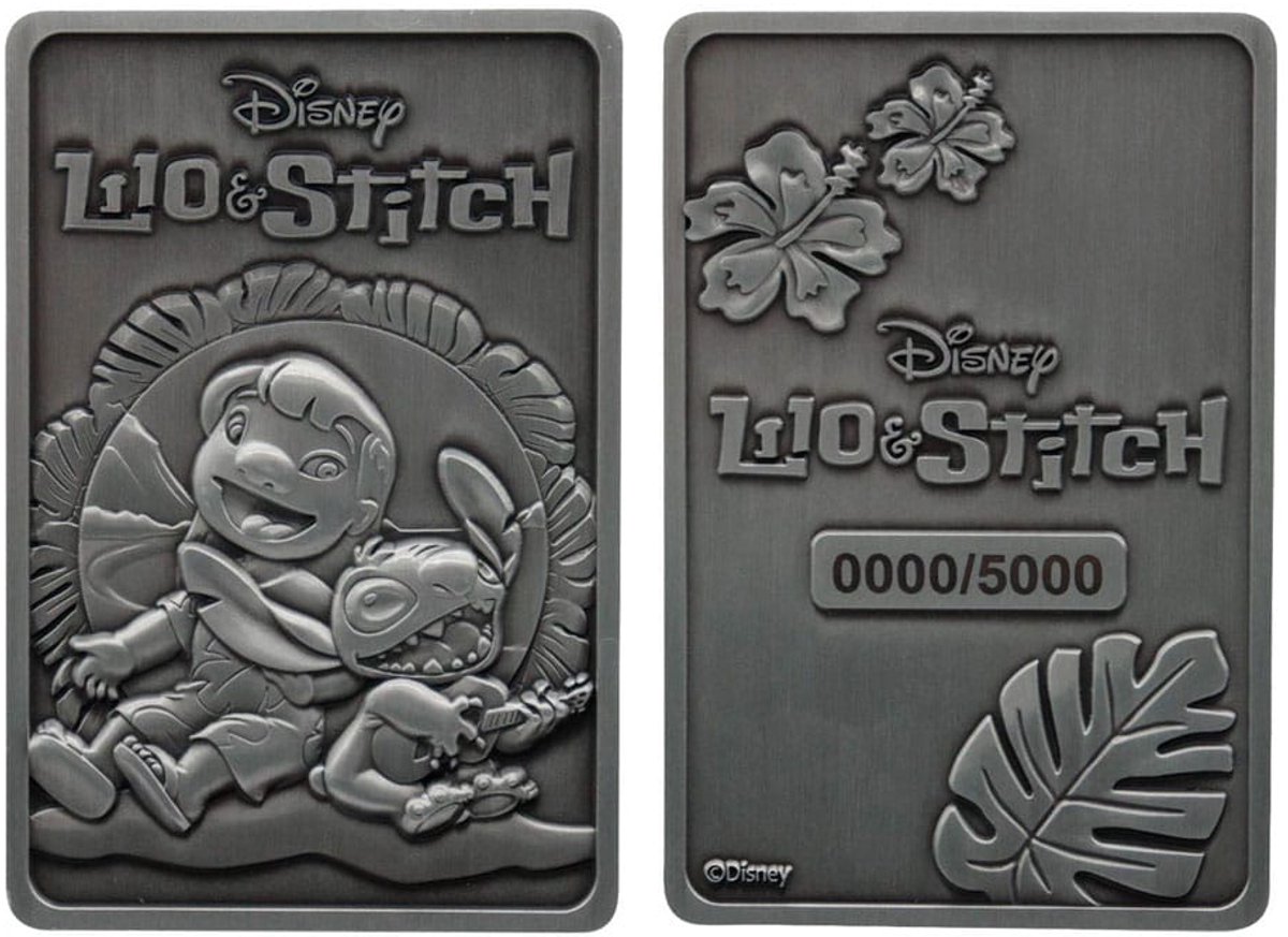 FaNaTtik Lilo & Stitch Ingot Limited Edition Coins