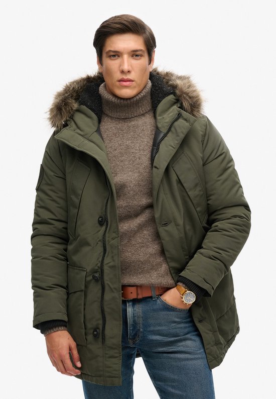 Superdry VINTAGE EVEREST PARKA Heren Jas - Maat XL
