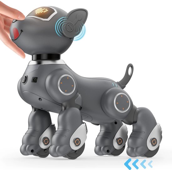 Interactieve Robot Hond Voor Ouderen en Kinderen - Robot Hondje Speelgoed