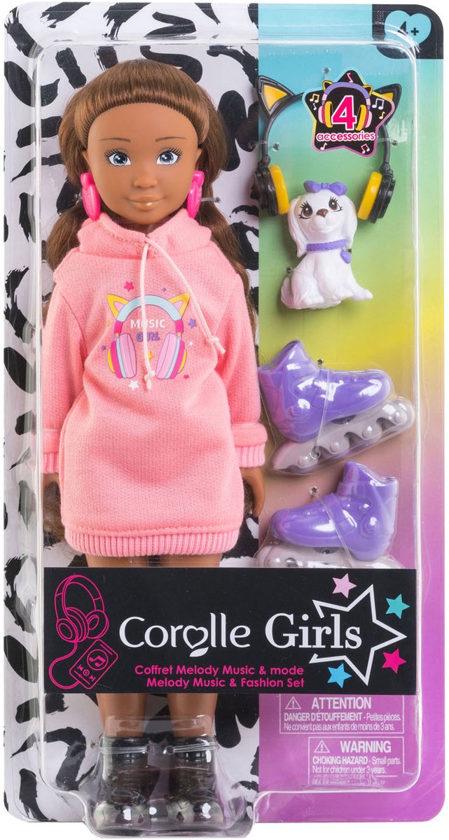 Corolle Girls - Melody Music Fashion Modepop Set — afbeelding 4