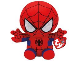 Ty Beanie Buddy Marvel Spiderman Knuffel 24 Cm