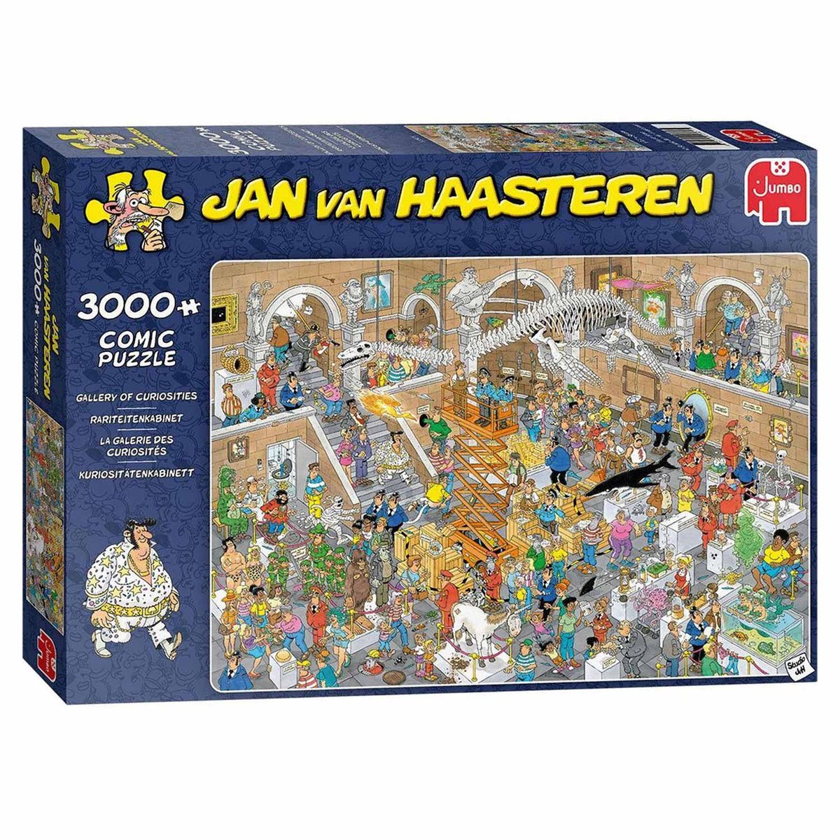 Jan van Haasteren - Rariteitenkabinet - 3000 stukjes puzzel — afbeelding 9