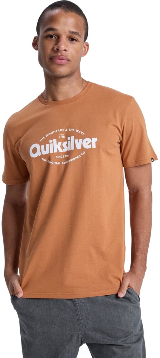 Quiksilver Ev Shape All Day Heren T-shirt Eqyzt08052-ktp0 Kleur Blauw