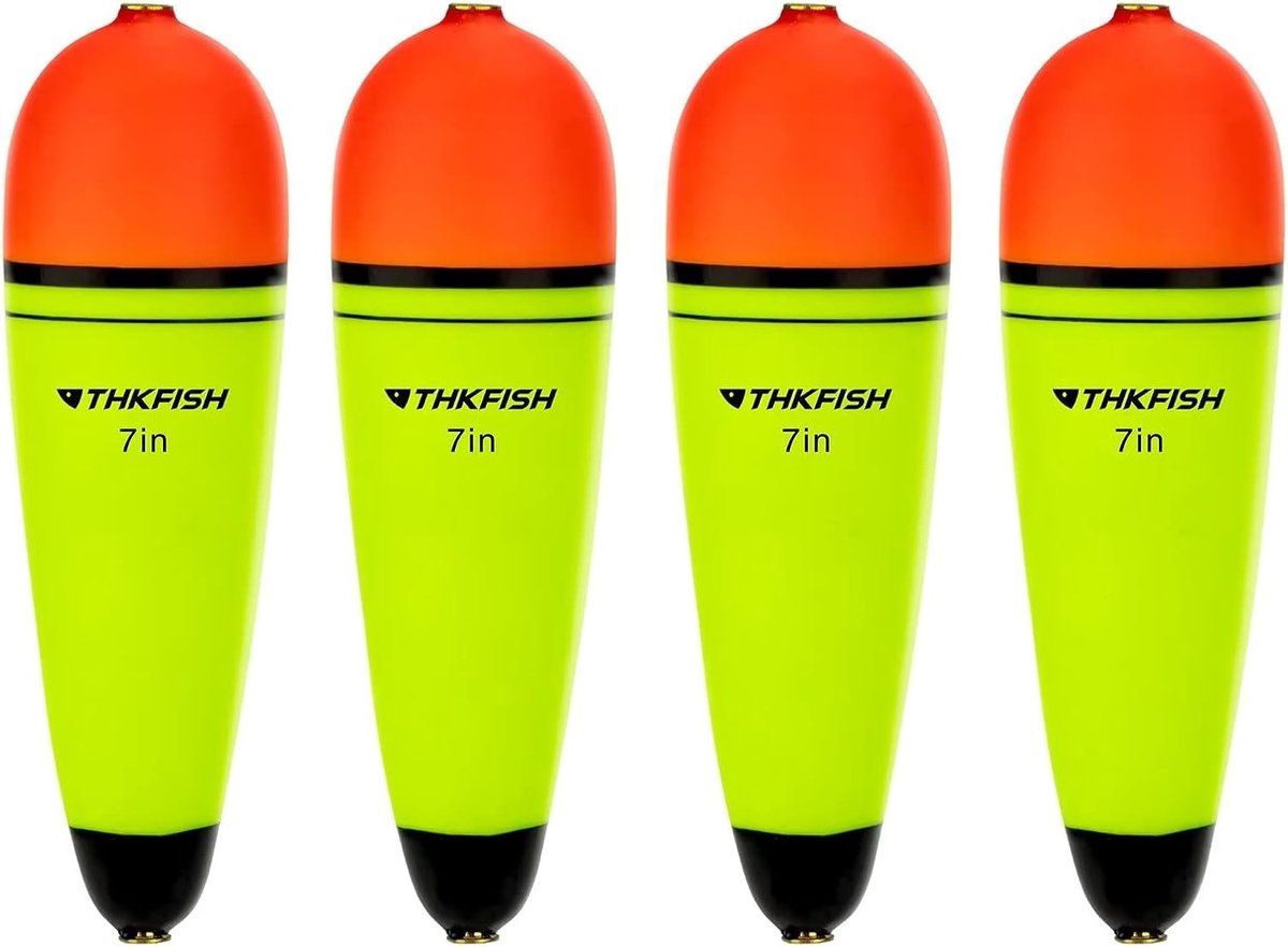 Visdobbers en Slip Bobbers voor Vissen - 5 Stuks - Balsa Materiaal
