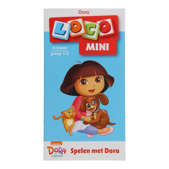 Mini Loco - Spelen met Dora Groep 1-2 (4-6 jr.) - cover