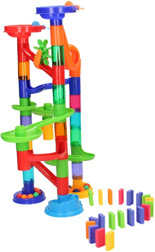 Domino Tornado Knikkerbaan, 60dlg.