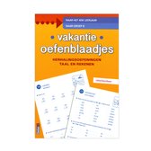 Vakantie oefenblaadjes herhalingsoefeningen taal en rekenen. Naar het 4de leerjaar, naar groep 6