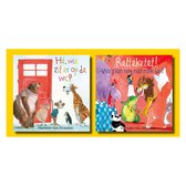 Grappige en ondeugende rijmprentenboeken - Uitdeelboekjes - Retteketet & Hé, wie zit er op de wc?