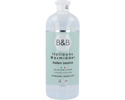 B&B Italiaanse Wasparfum Wasmiddel Katoen Bloem - 1000 ml