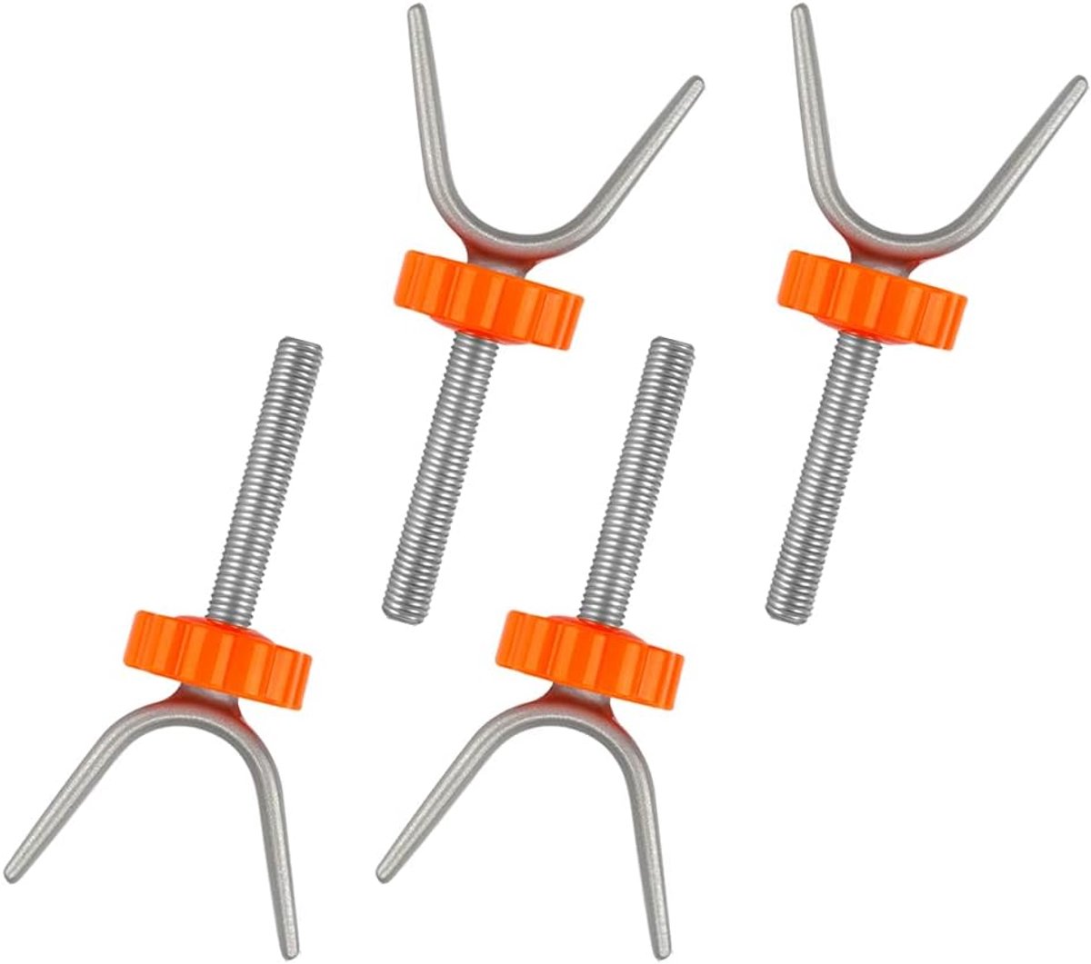 Spilschroef Bouten voor Baby Poorten - Veiligheid en Stabiliteit - 4 Stuks - Oranje - 10 mm