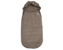 Lodger Bunker - Teddy voetenzak voor autostoel & kinderwagen - Bruin