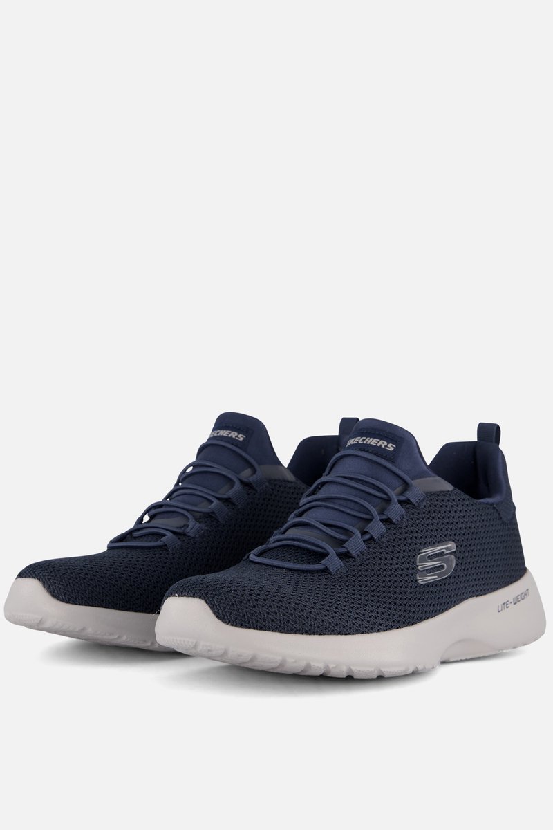 Skechers Dynamight Instappers blauw Textiel - Maat 48.5
