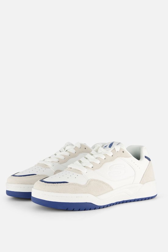"Skechers Koopa - Baskets pour femmes Volley Low Style de vie pour hommes - Wit; Bleu foncé - Taille 42"