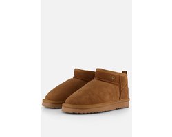 Warmbat Durack Suede Boot Dames Laarzen - Cognac
