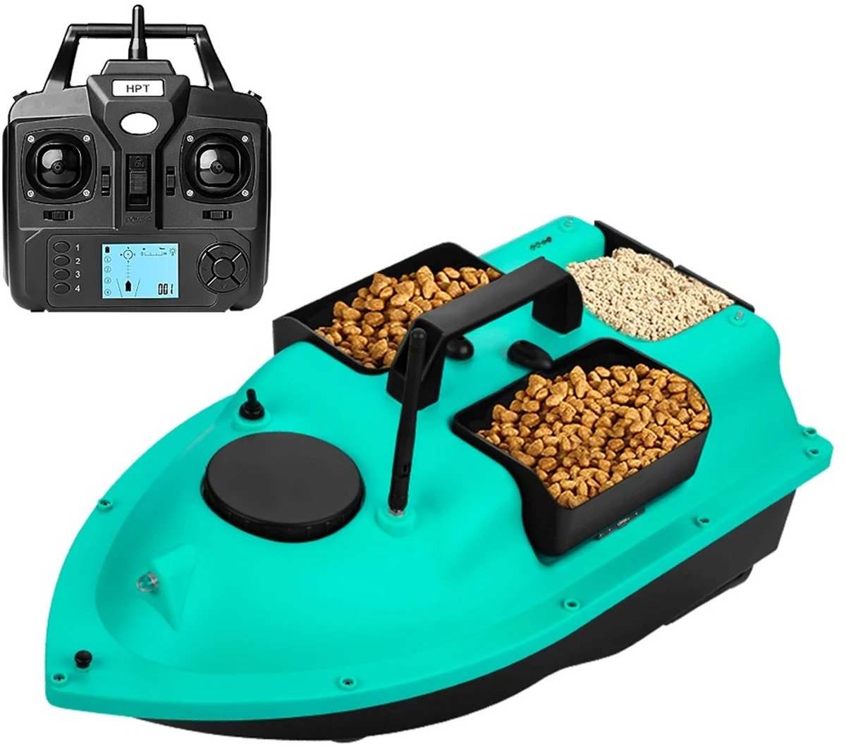Voerboot Karper - Baitboat - Hook Release - GPS