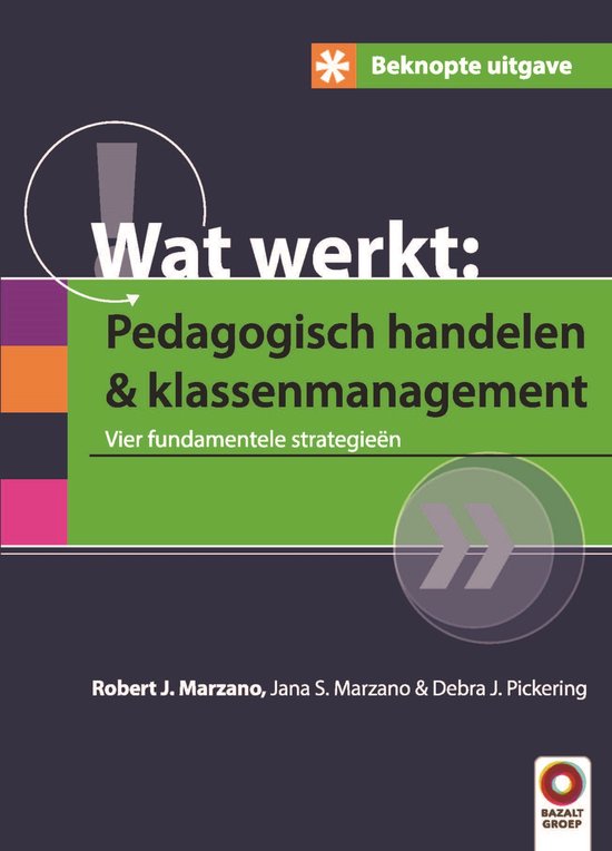 Beknopte uitgave - Beknopte uitgave wat werkt: pedagogisch h ... - cover