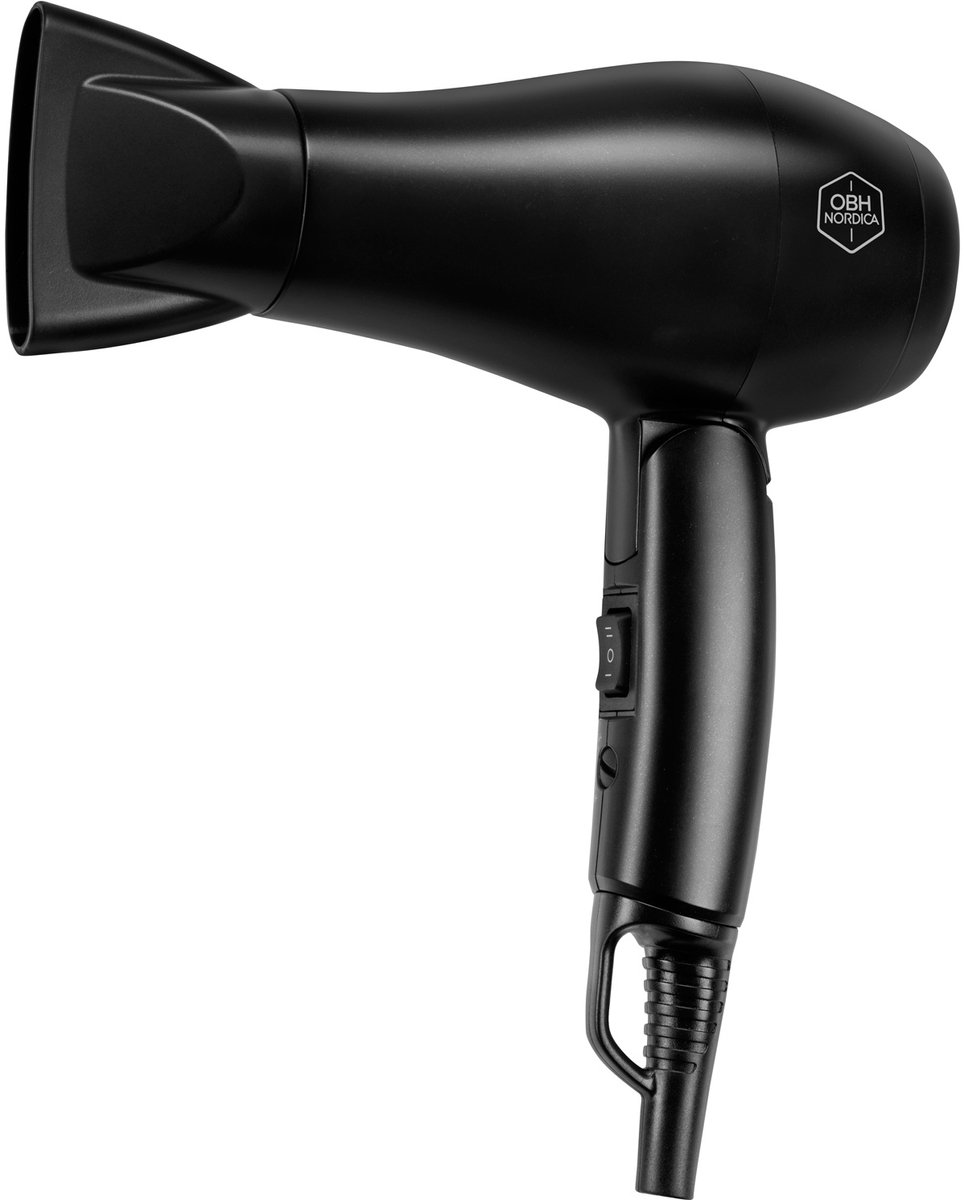 OBH Nordica Dry & Go haardroger 1100 W Zwart