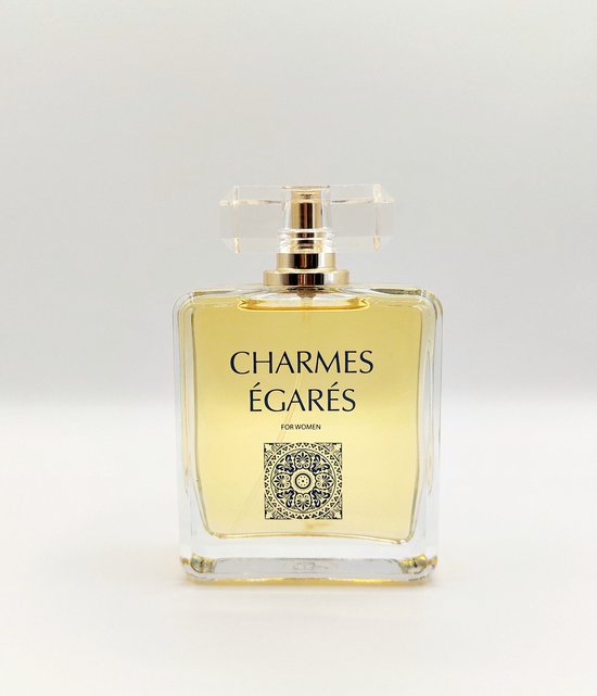 Luxe Franse Eau de Parfum - Charmes Egares - een heerlijke zachte geur - met Cederhout, Jasmijn en Patchoeli.