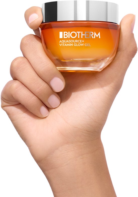 Biotherm Aquasource+ Vitamin Glow Gel - Hydraterende Gezichtsverzorging voor Vrouwen - Voor een stralende huid - Niacinamide - 50ml