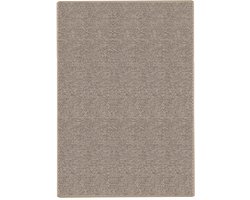 FLOORDIREKT Tapijt Kalkutta - Op maat Gemaakt - Sisal Look - Slijtvast & Moderne Loper - Taupe - 200 x 200 cm
