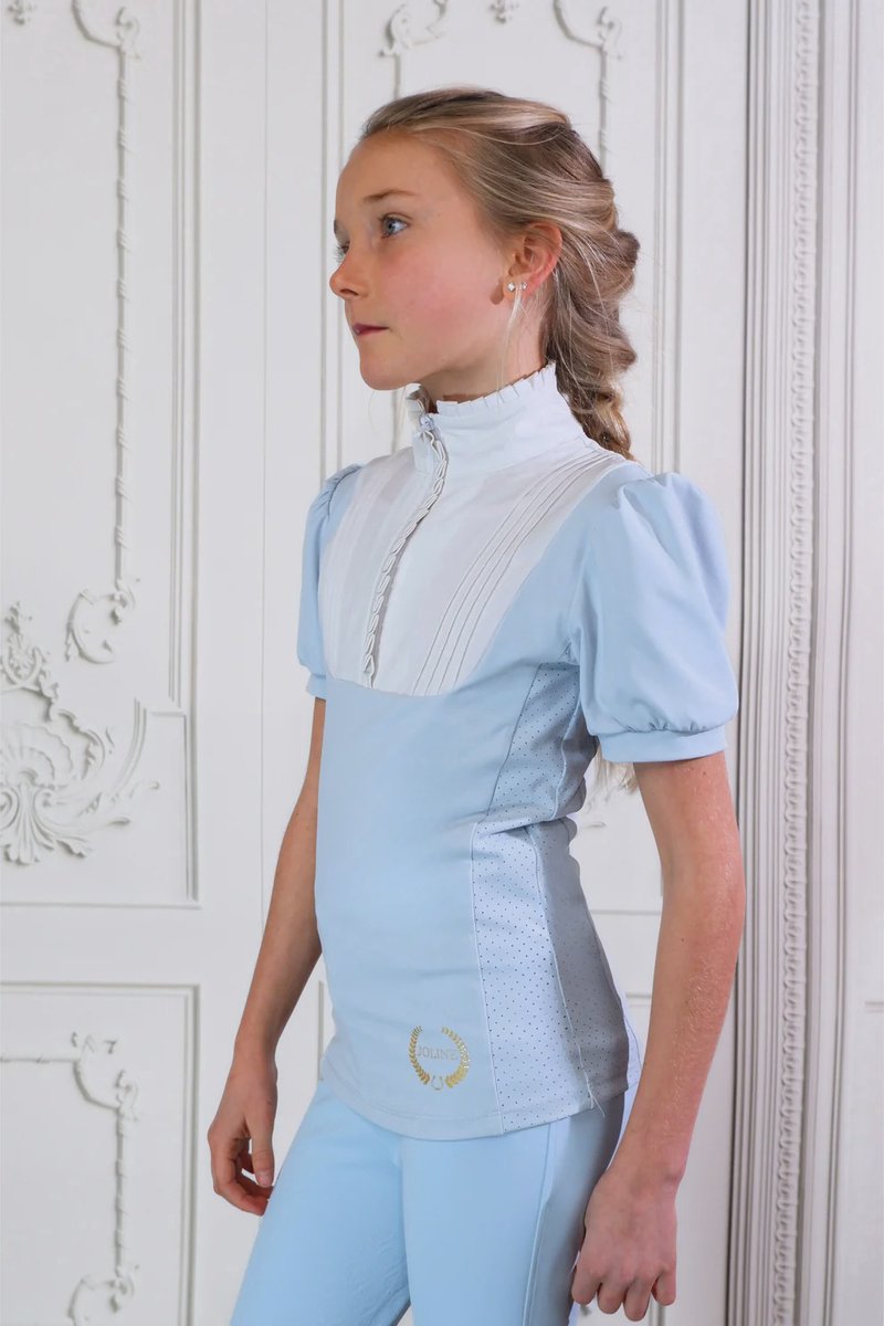 Joline Wedstrijdshirt Josephine korte mouw S Aqua