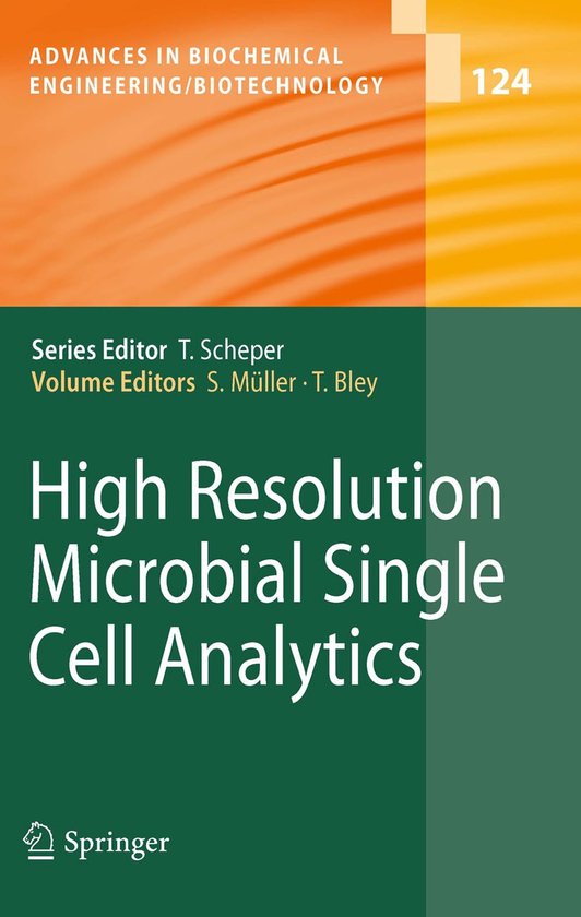 High Resolution Microbial Single Cell Analytics - cover