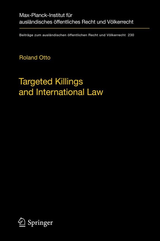 Targeted Killings And International Law - cover