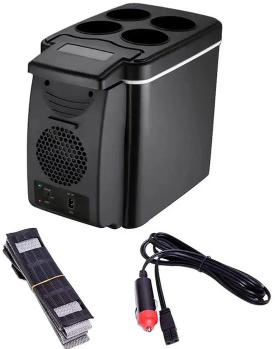 Auto Koelbox - Auto Koelkast - Auto Koelbox Electrisch - Compact - Draagbaar - Koel en Warm - Stil - 12V - 6L — afbeelding 4