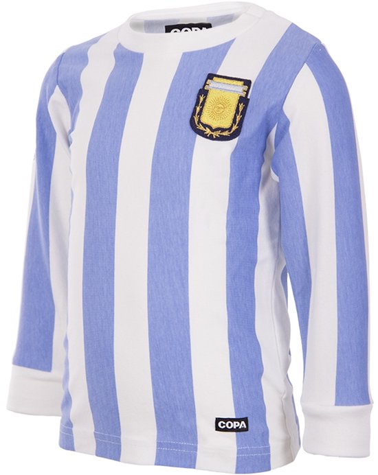 COPA - Argentina 'Mijn Eerste Voetbalshirt' - Kinderen - Wit - Blauw - 68