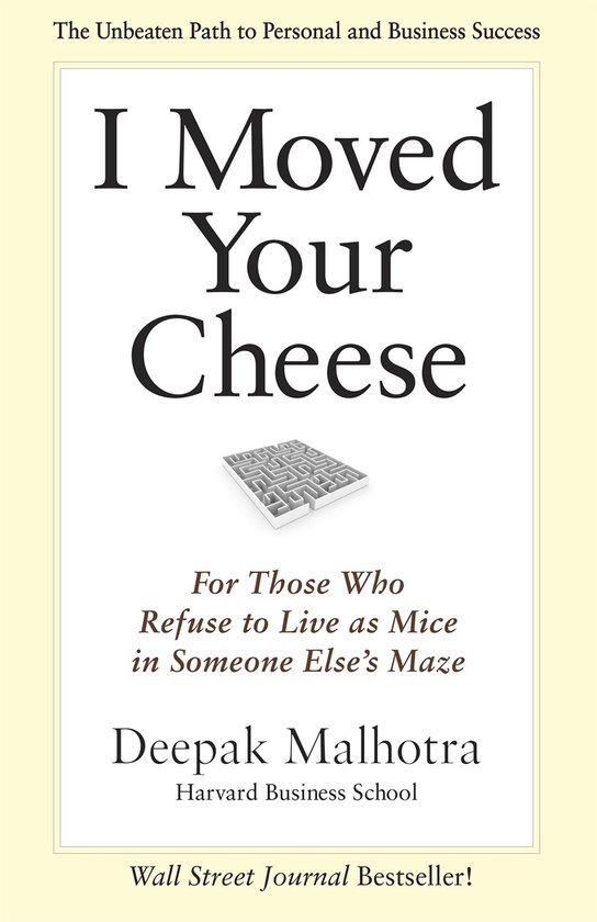 I Moved Your Cheese - cover