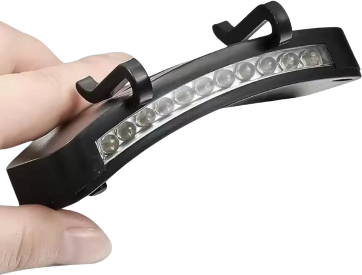 S4D® - Hoofdlampen - Hoofdlamp LED - Hoofd Lamp - Hoofdlampje - LED Petlamp - 100 Lumen - Innovatieve Petlamp, Met Optimale Verlichting Aan De Slag