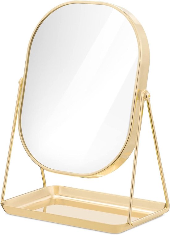 Blake - Kledingkast met spiegel - Wit - 220x62x215 cm