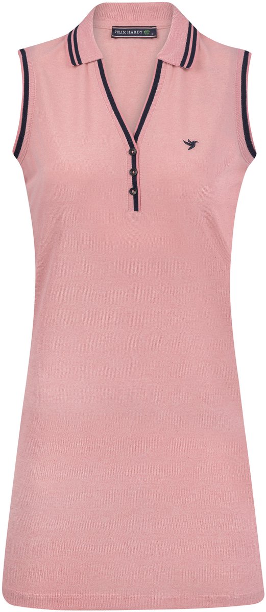 Felix Hardy Midi Zomer Kleid Katoen Dames Roze - M
