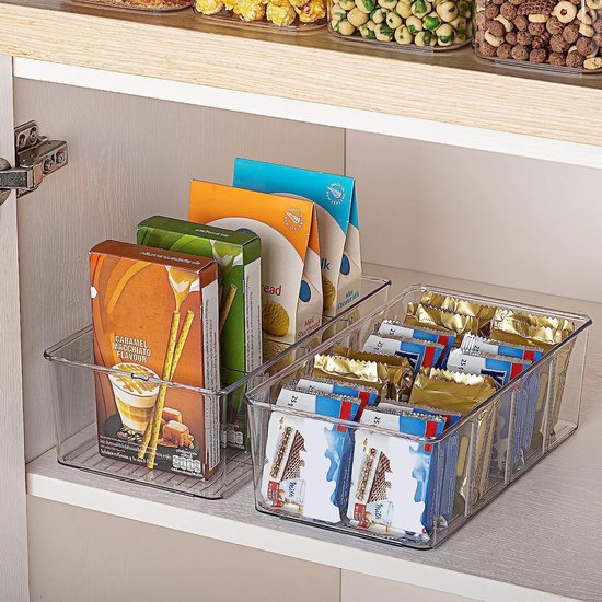 GoMaihe Koelkast Organizer Set 6 PCS - BPA Vrij Hoogwaardige