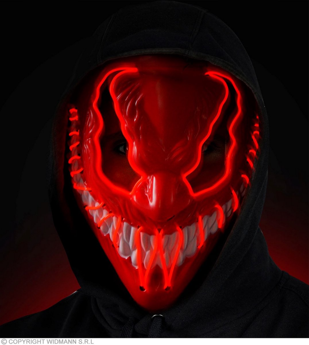 Monster masker led rood