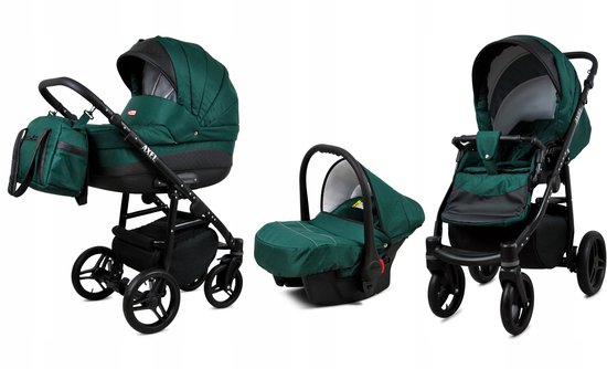 BabyLux Kinderwagen 3in1