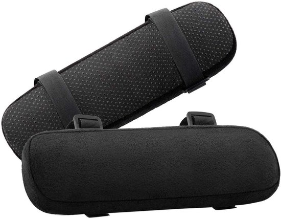Stoel Arm Kussen 2 stks Memory Foam Arm Rest Kussen Universele Bureaustoel Gaming Stoel Armsteun Pad voor Elleboog Relief