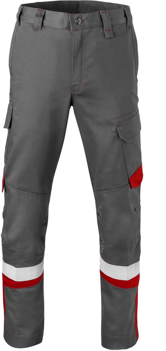 HAVEP Werkbroek 5-Safety Image+ vlb2 80345 - Charcoal/Rood - 58